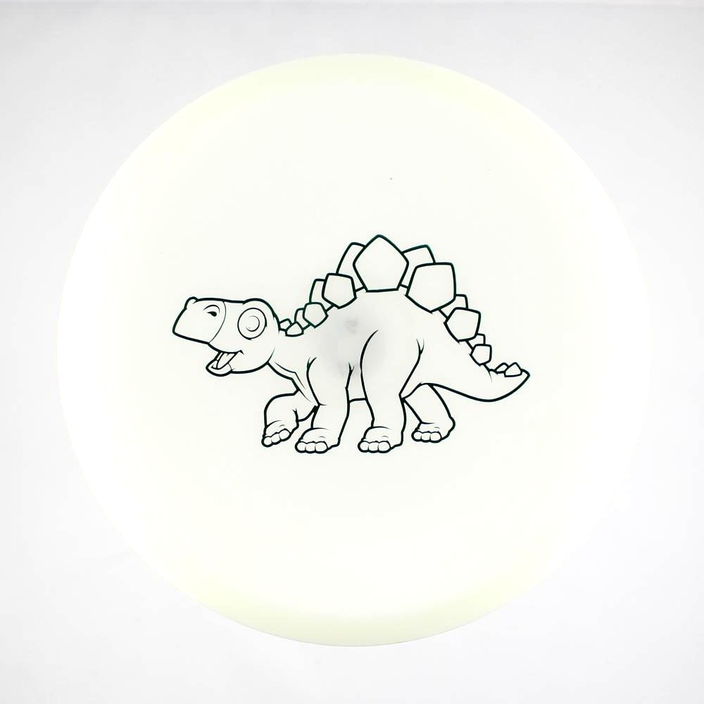 Stegosaurus - Standard - White - 129.9 gm -  Disc ID: 511113