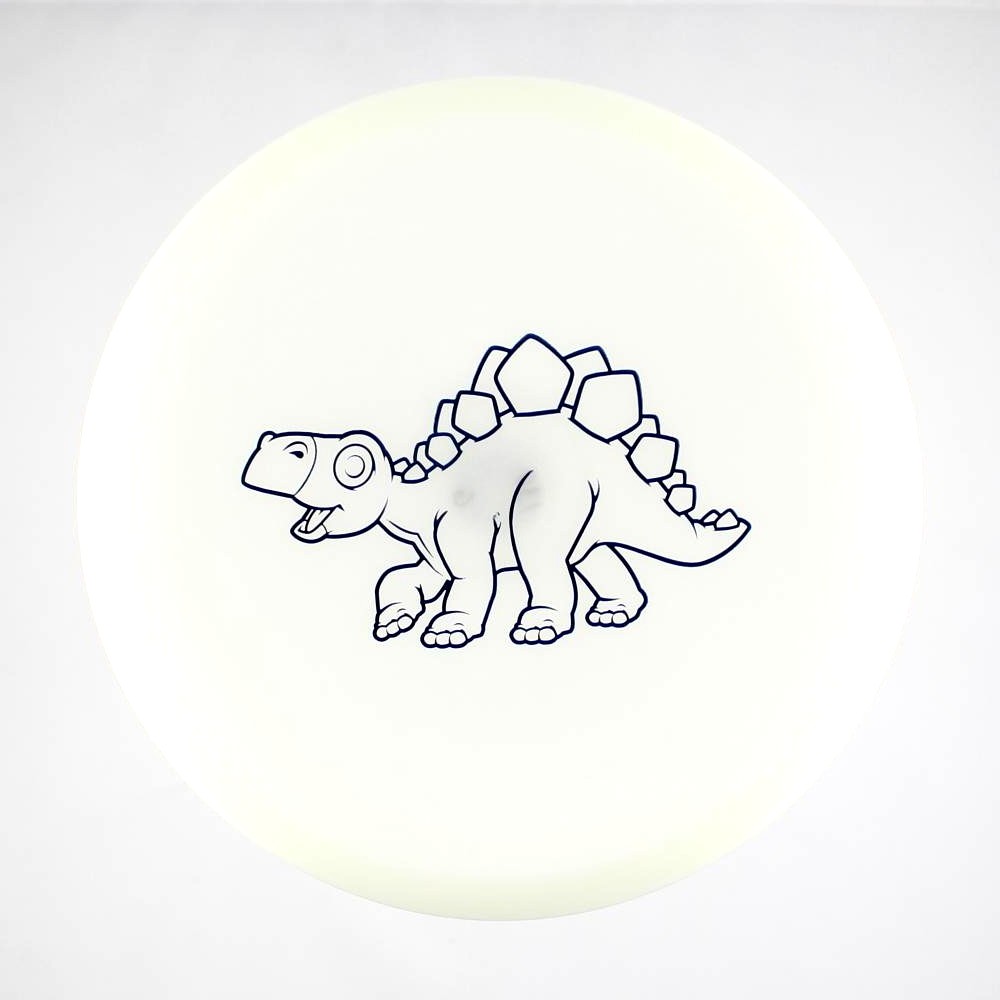 Stegosaurus - Standard - White - 130.5 gm -  Disc ID: 511116