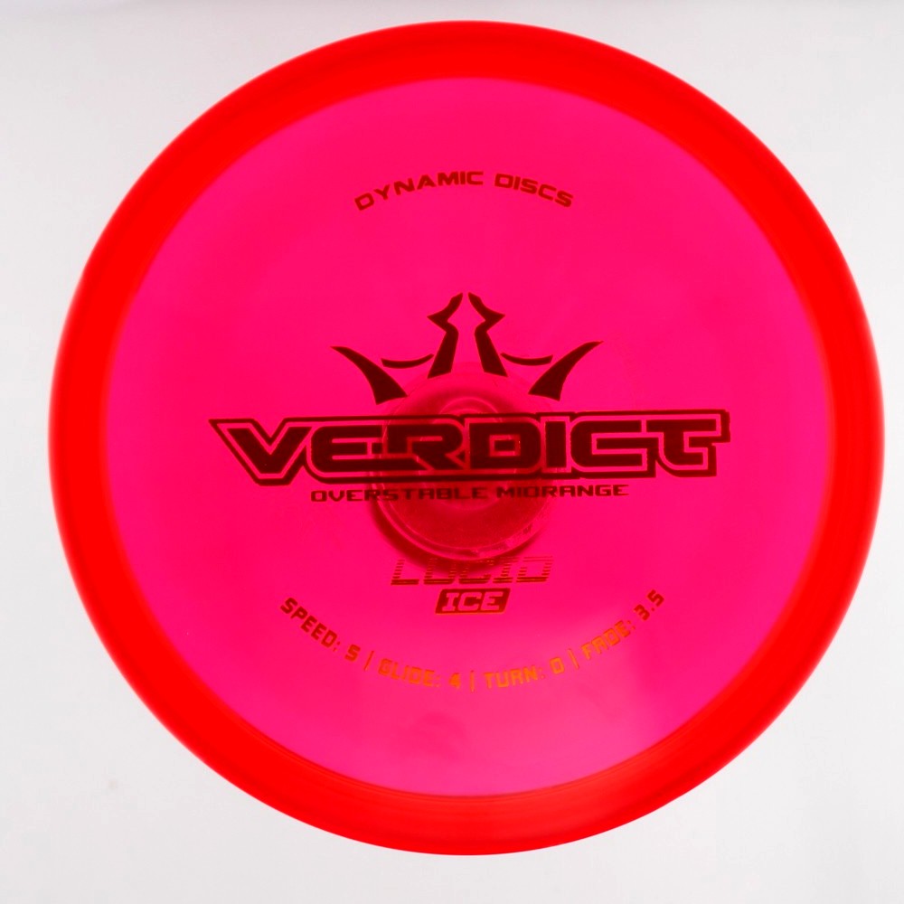 Verdict - Standard - Red - 175.6 gm -  Disc ID: 514277