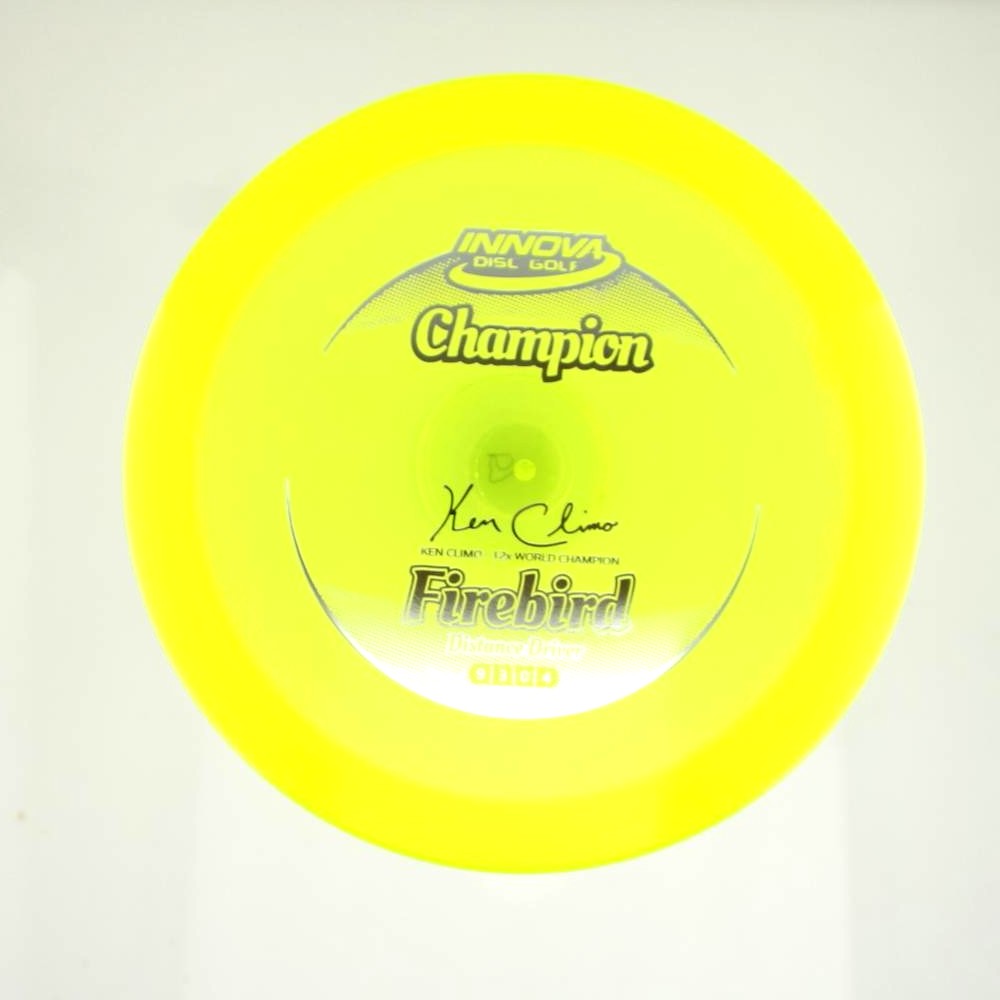 Firebird - 12x World Champion Ken Climo - Yellow - 158.0 gm -  Disc ID: 515422