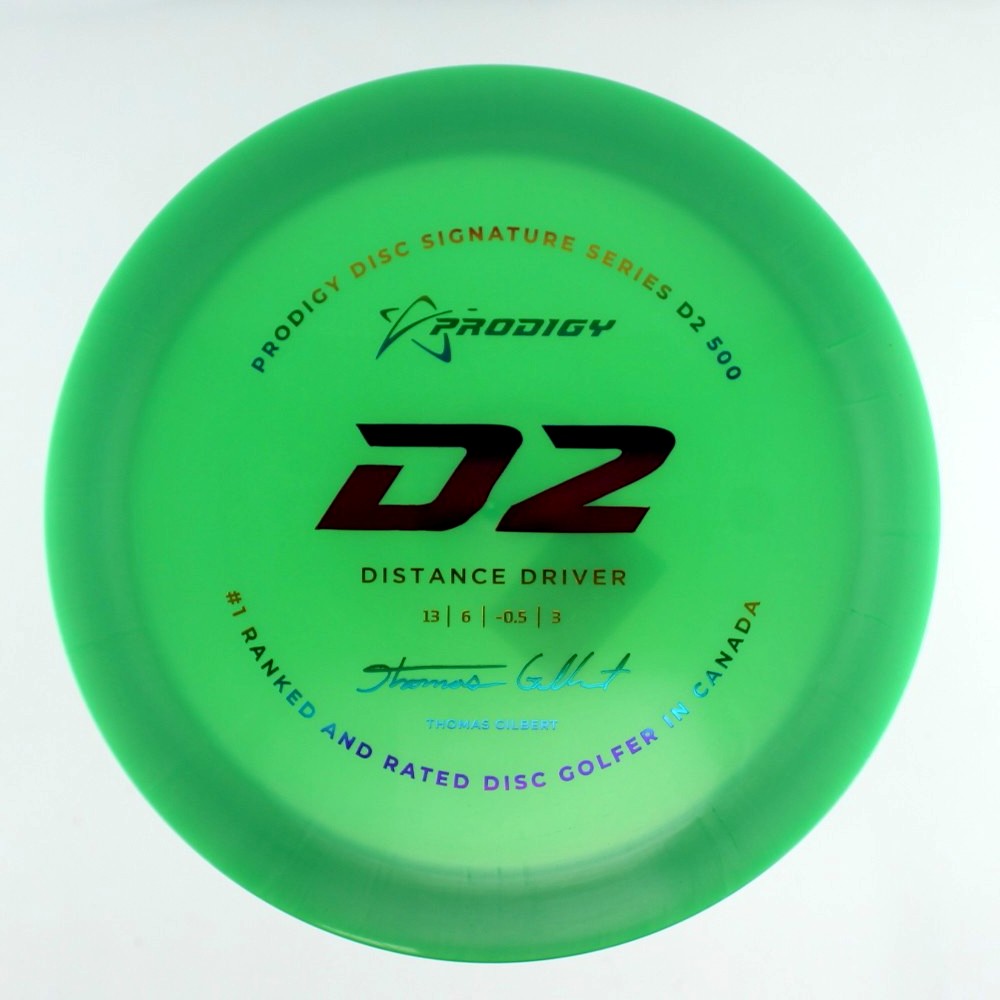 D2 - Thomas Gilbert Signature Series - Green - 176.4 gm -  Disc ID: 516286
