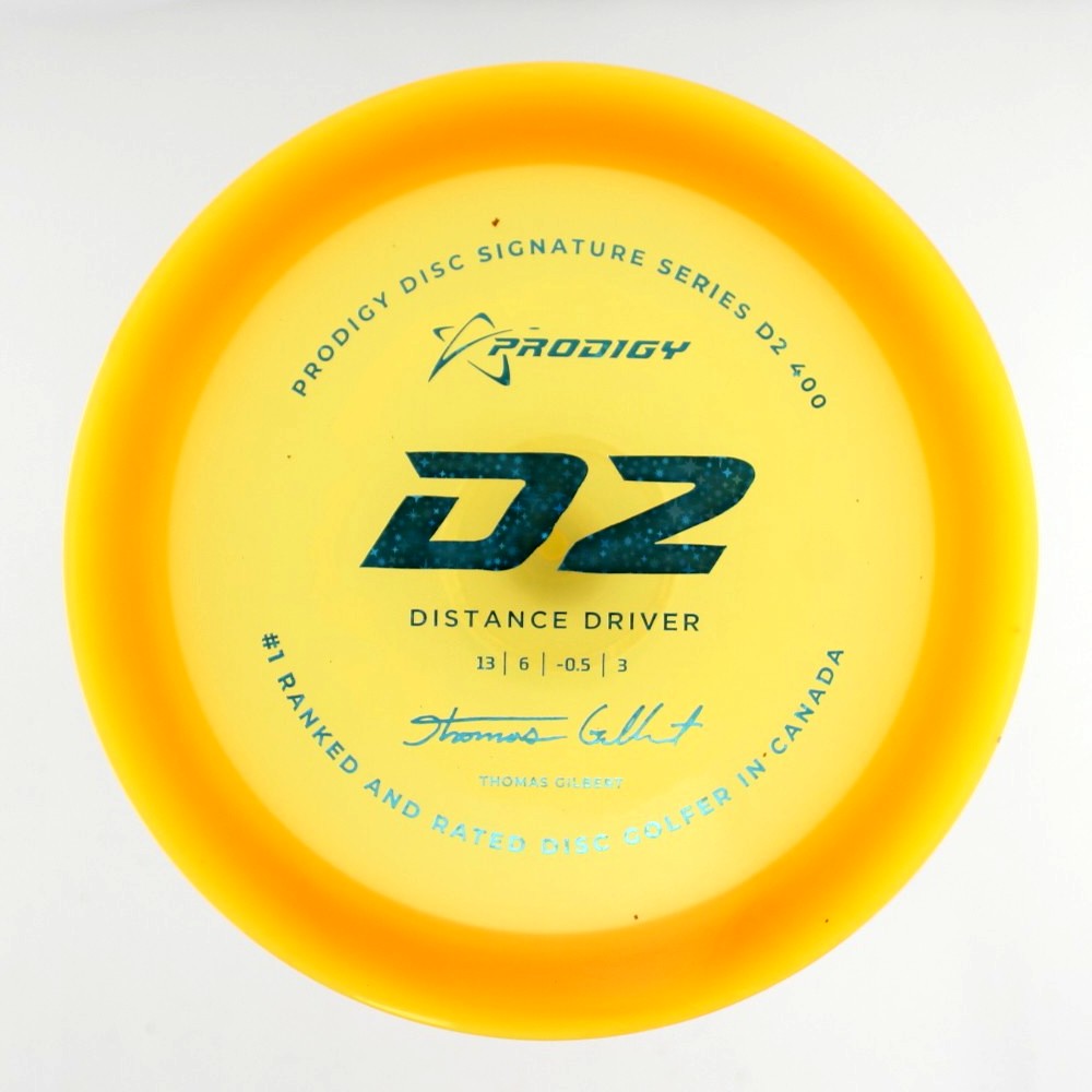 D2 - Thomas Gilbert Signature Series - Orange - 175.9 gm -  Disc ID: 516289