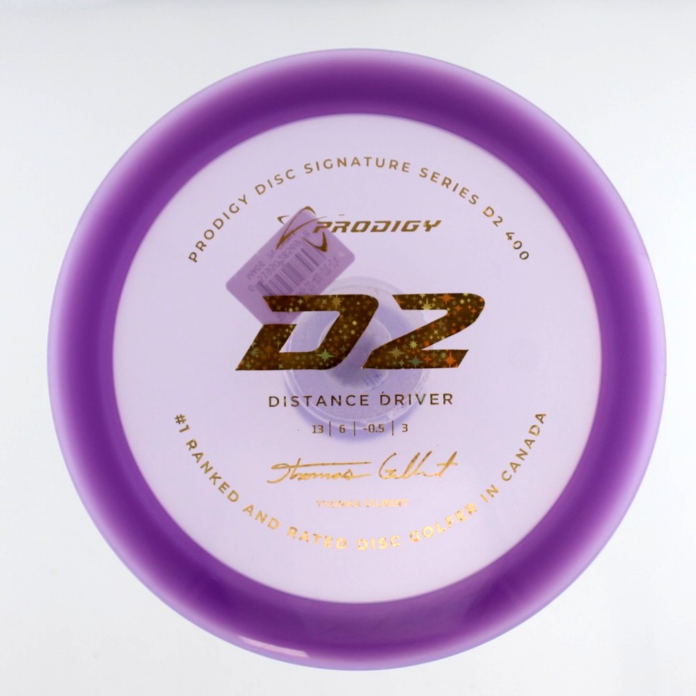 D2 - Thomas Gilbert Signature Series - Purple - 175.2 gm -  Disc ID: 516293