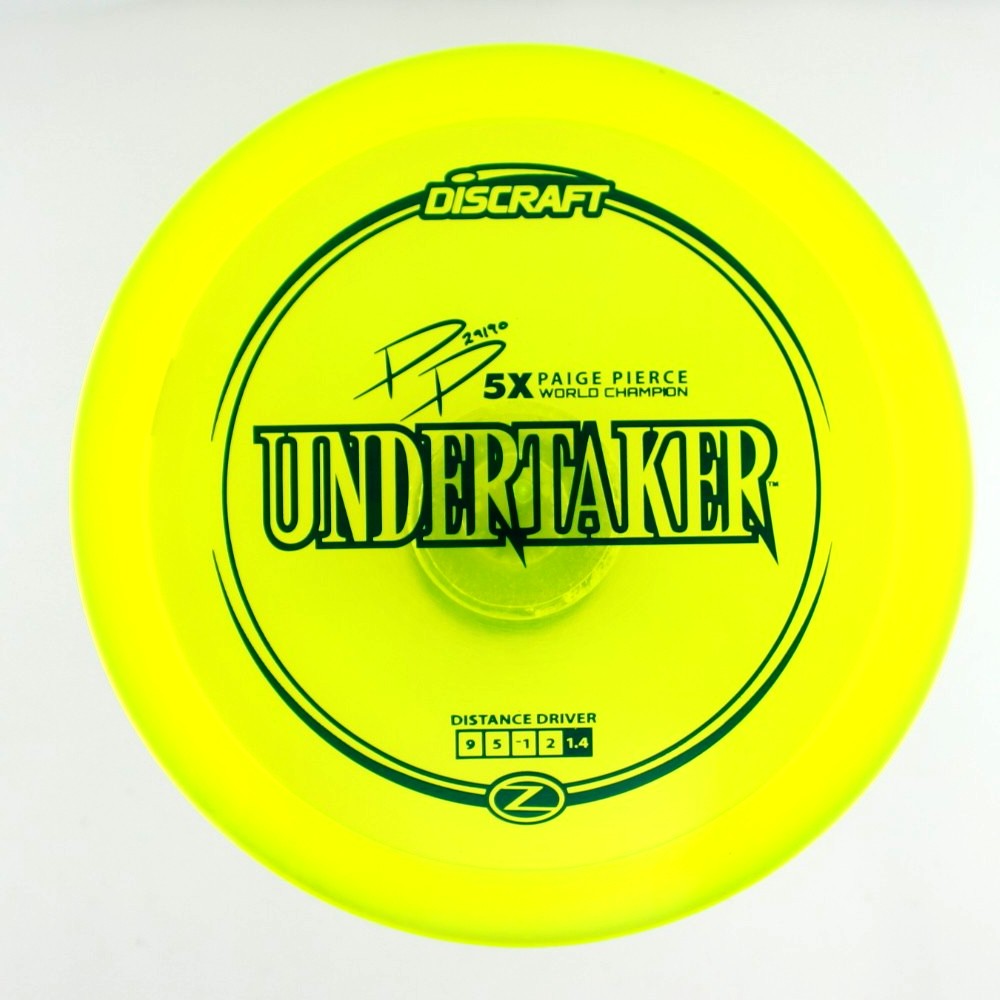 Undertaker - 5x World Champion Paige Pierce - Yellow - 174.9 gm -  Disc ID: 517001