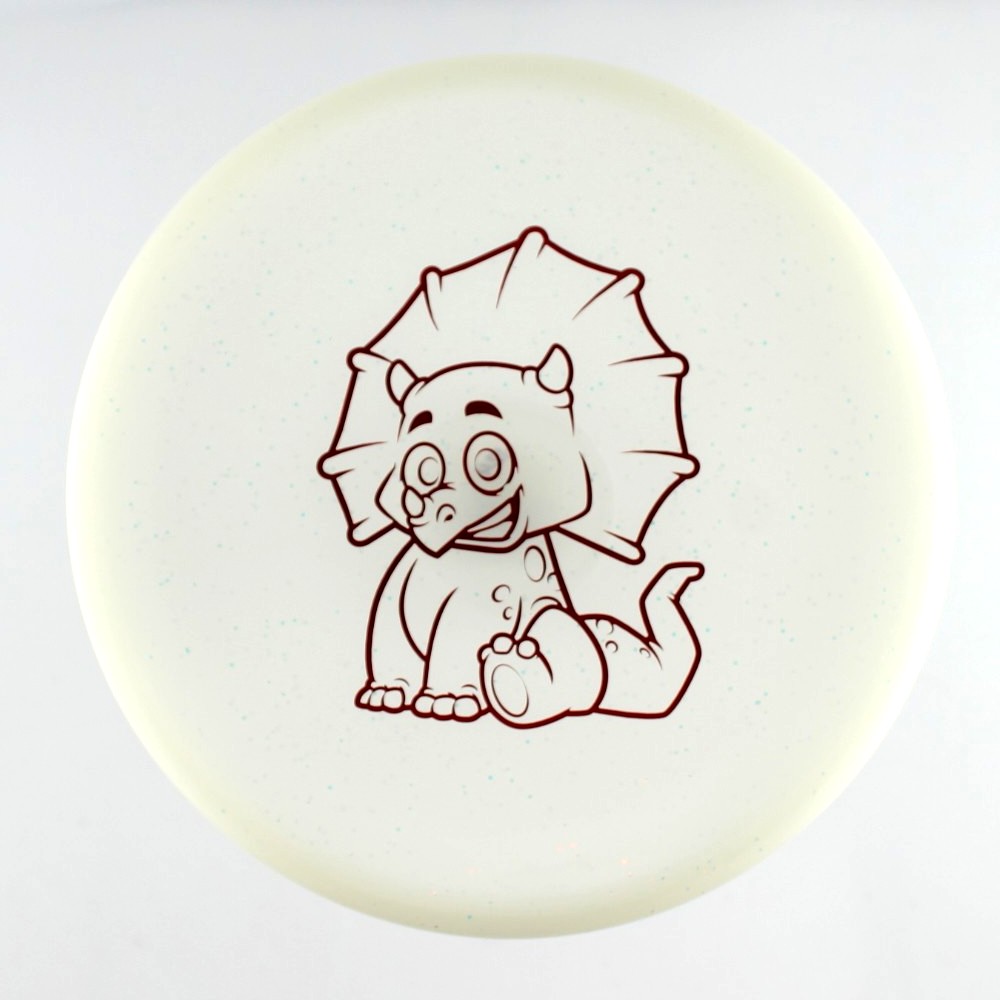 Triceratops - Standard - White - 124.0 gm -  Disc ID: 518797