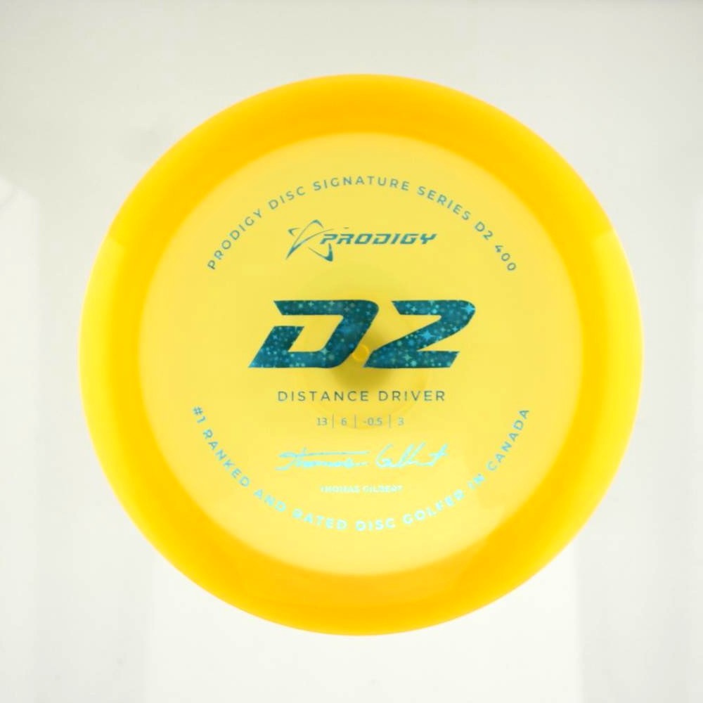D2 - Thomas Gilbert Signature Series - Yellow - 175.5 gm -  Disc ID: 519258