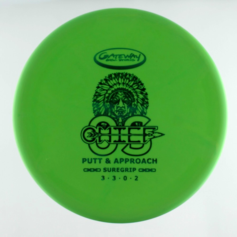 Chief OS - Standard - Lt. Green - 170.6 gm -  Disc ID: 522500