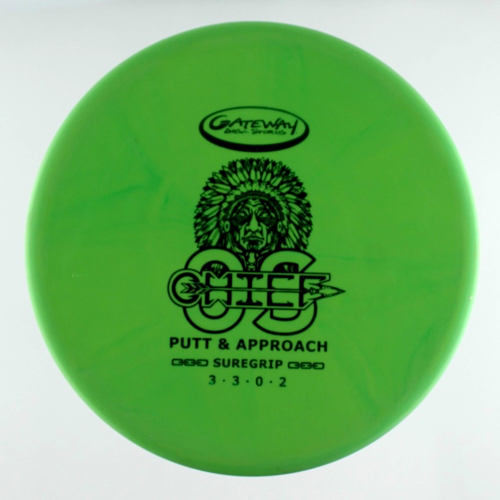 Chief OS - Standard - Lt. Green - 173.4 gm -  Disc ID: 522501
