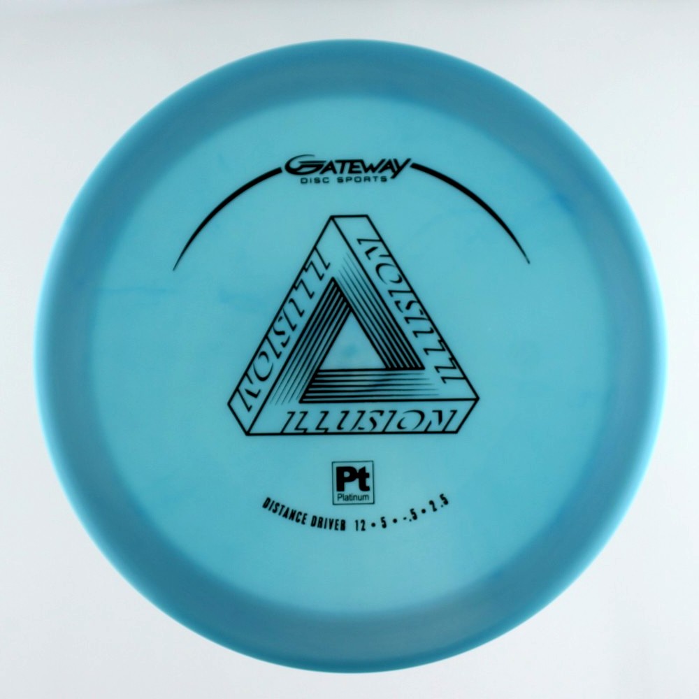Illusion - Standard - Lt. Blue - 174.2 gm -  Disc ID: 522674