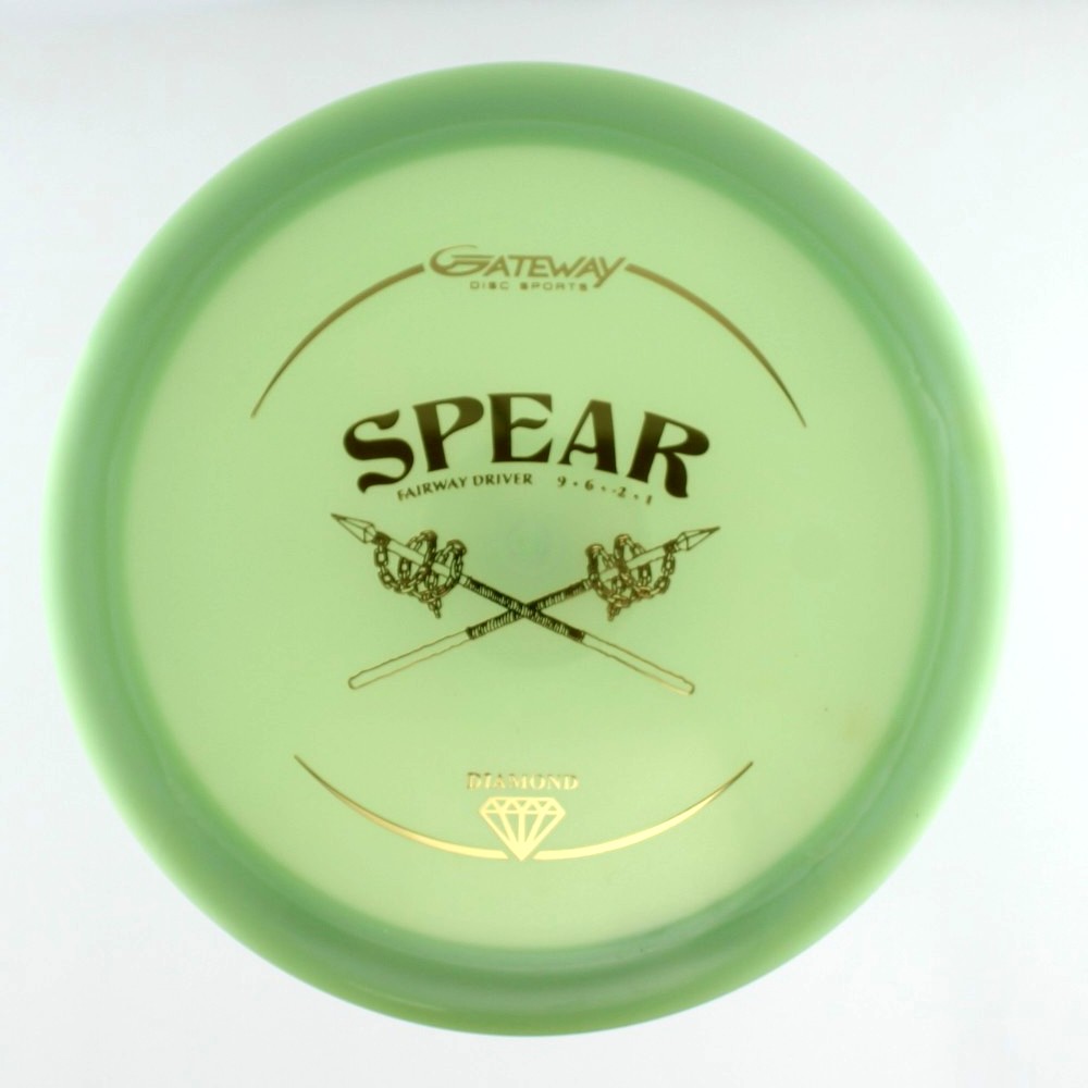 Spear - Standard - Lt. Green - 174.3 gm -  Disc ID: 522891