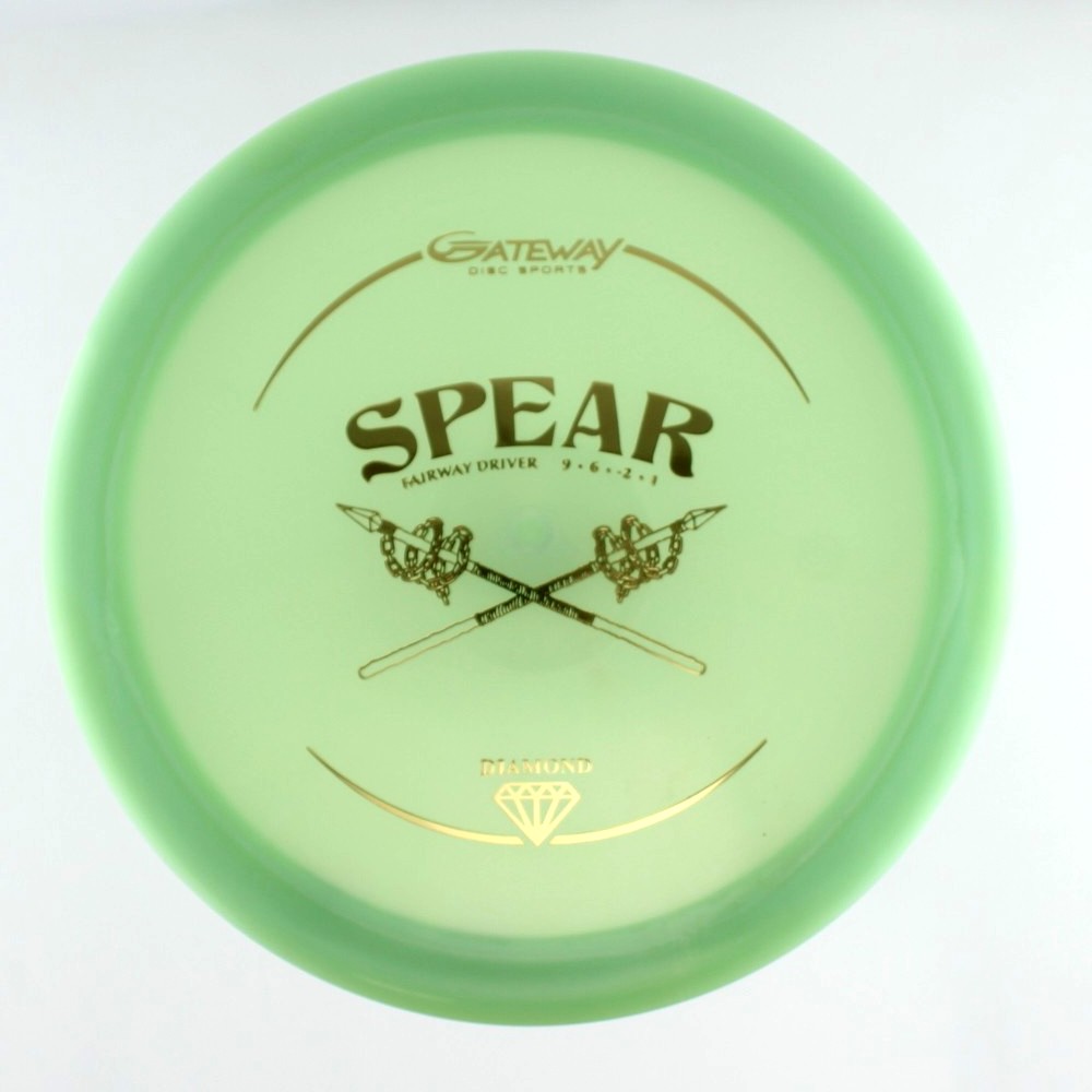 Spear - Standard - Lt. Green - 174.3 gm -  Disc ID: 522892