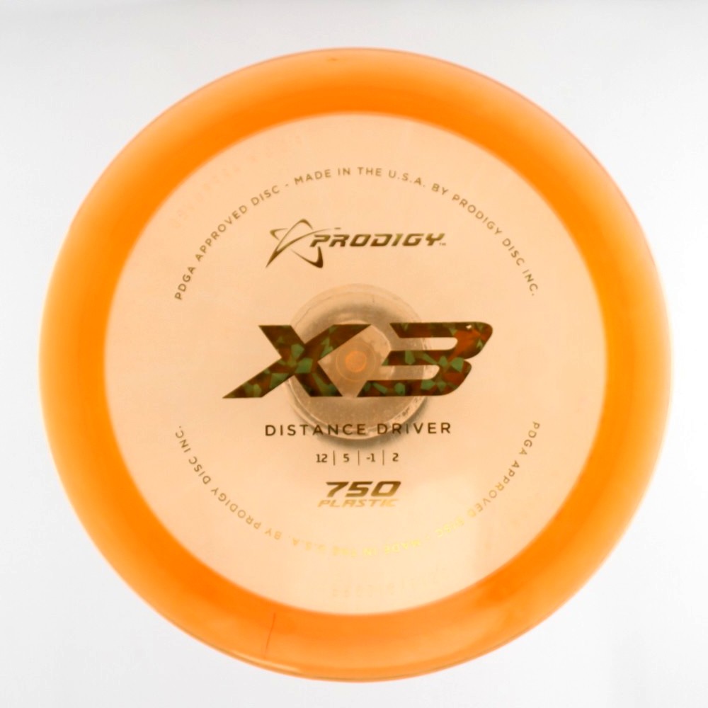 X3 - Standard - Orange - 173.5 gm -  Disc ID: 523551
