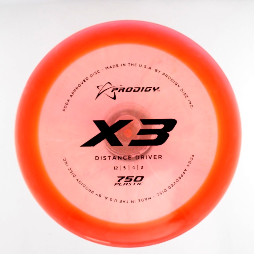 X3 - Standard - Orange - 173.4 gm -  Disc ID: 523552