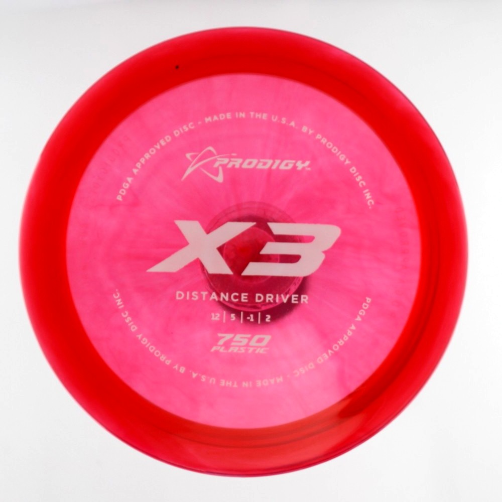 X3 - Standard - Red - 177.6 gm -  Disc ID: 523553