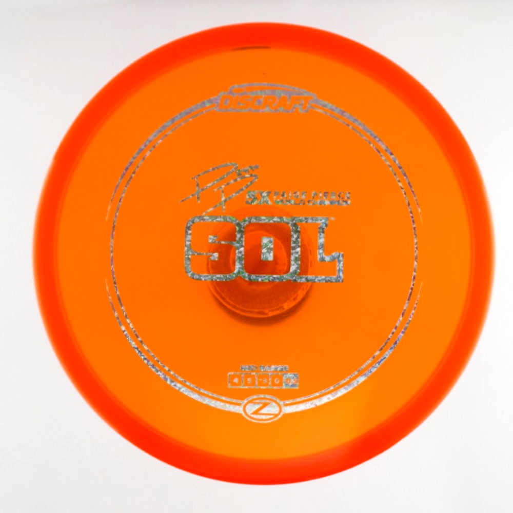 Sol - 5x World Champion Paige Pierce - Orange - 164.4 gm -  Disc ID: 524174