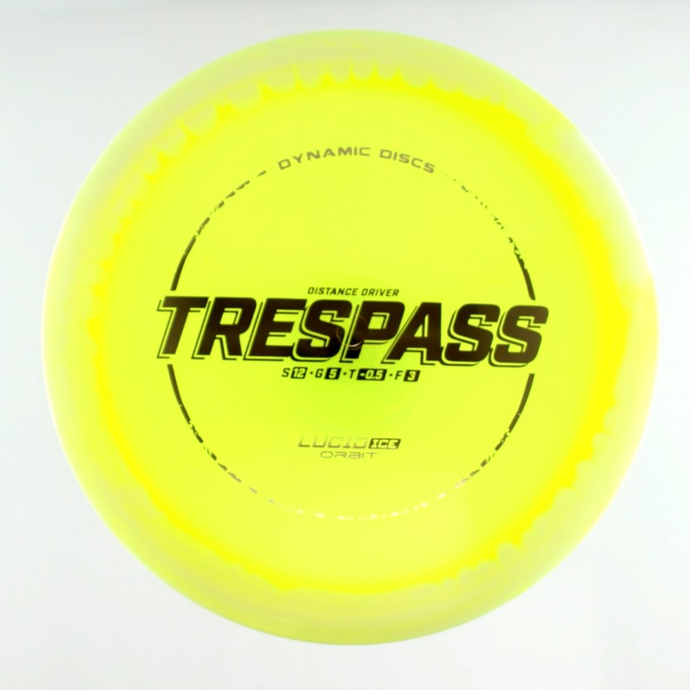 Trespass - Standard - Yellow - 176.3 gm -  Disc ID: 524921