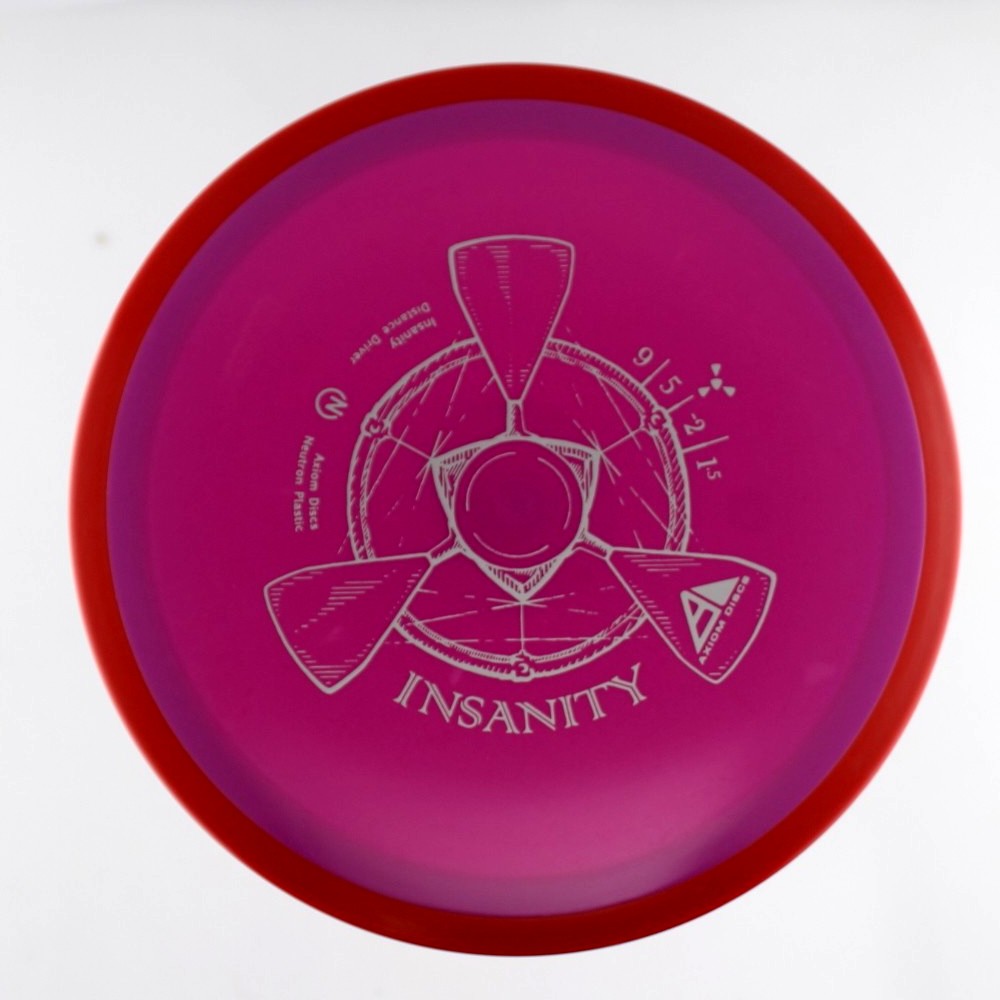 Insanity - Standard - Red Rim - 166.5 gm -  Disc ID: 527614