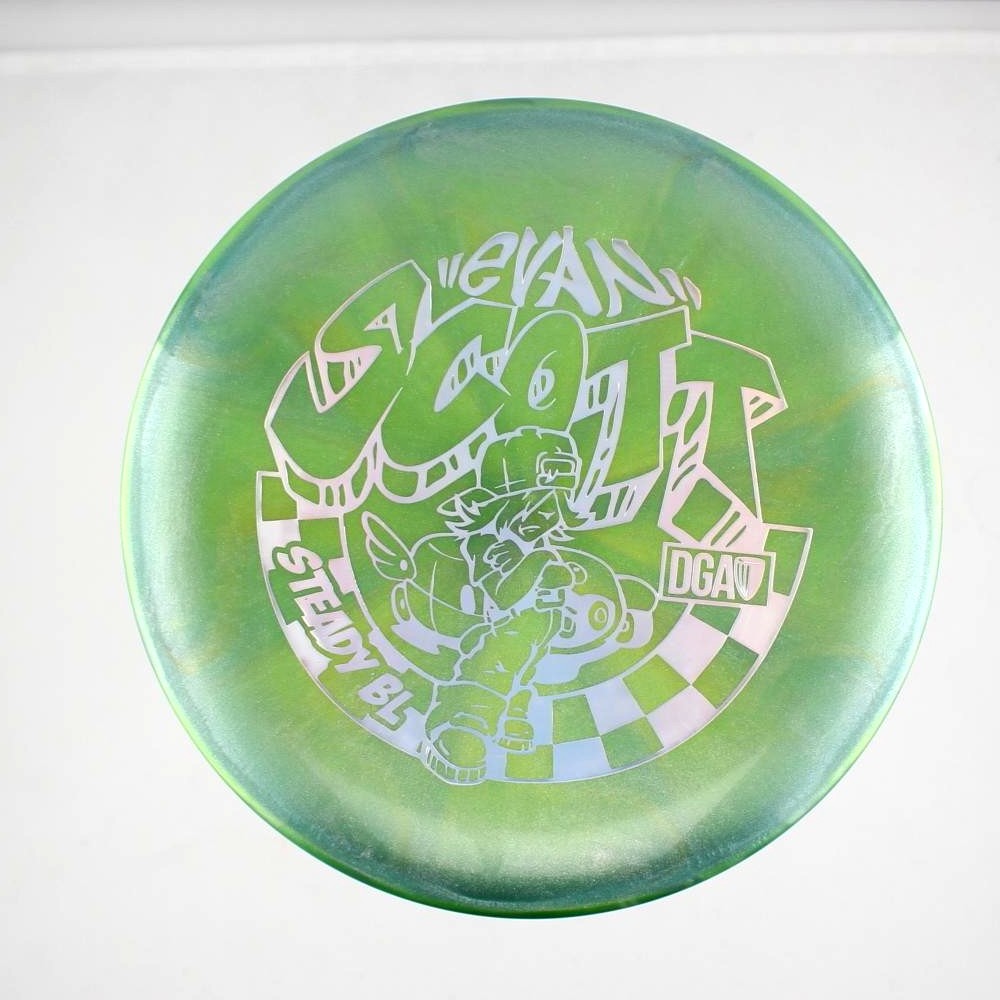 Steady BL (Beadless) - Evan Scott Tour Series - Green - 172.6 gm -  Disc ID: 535663