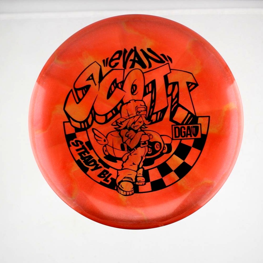 Steady BL (Beadless) - Evan Scott Tour Series - Orange - 172.7 gm -  Disc ID: 535668
