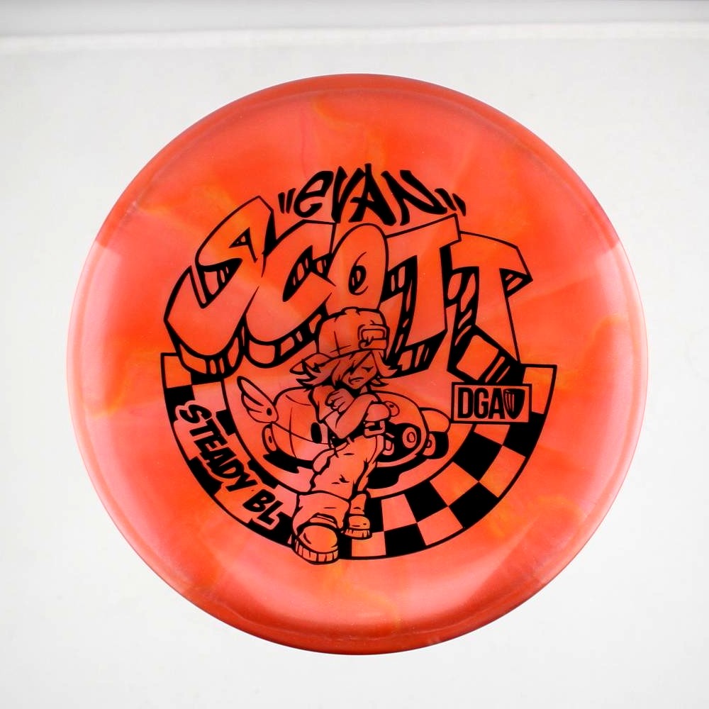 Steady BL (Beadless) - Evan Scott Tour Series - Orange - 172.1 gm -  Disc ID: 535671