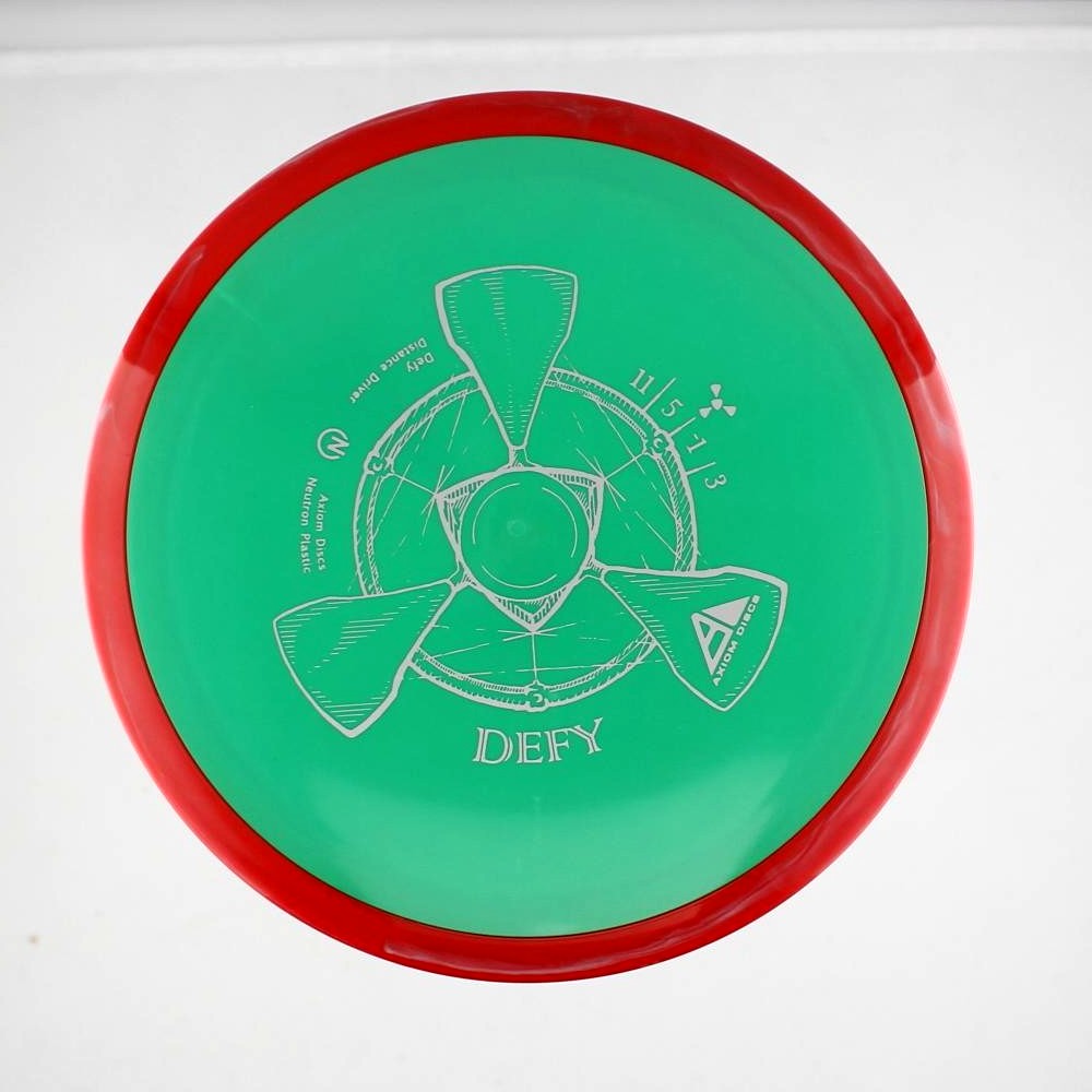 Defy - Standard - Red Rim - 159.0 gm -  Disc ID: 536217