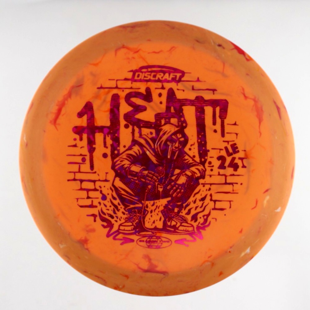 Heat - 2024 Ledgestone - Orange - 175.6 gm -  Disc ID: 537104