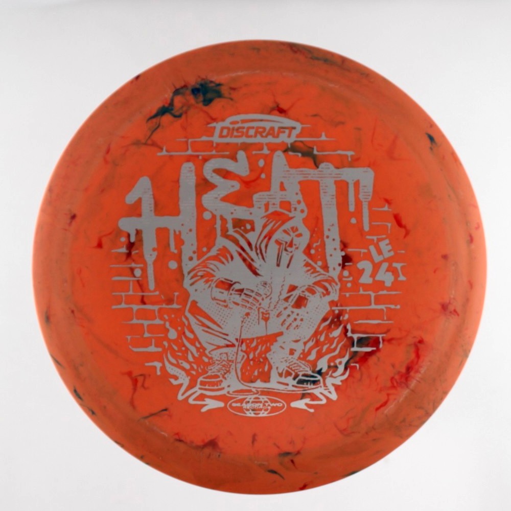 Heat - 2024 Ledgestone - Orange - 171.8 gm -  Disc ID: 537107
