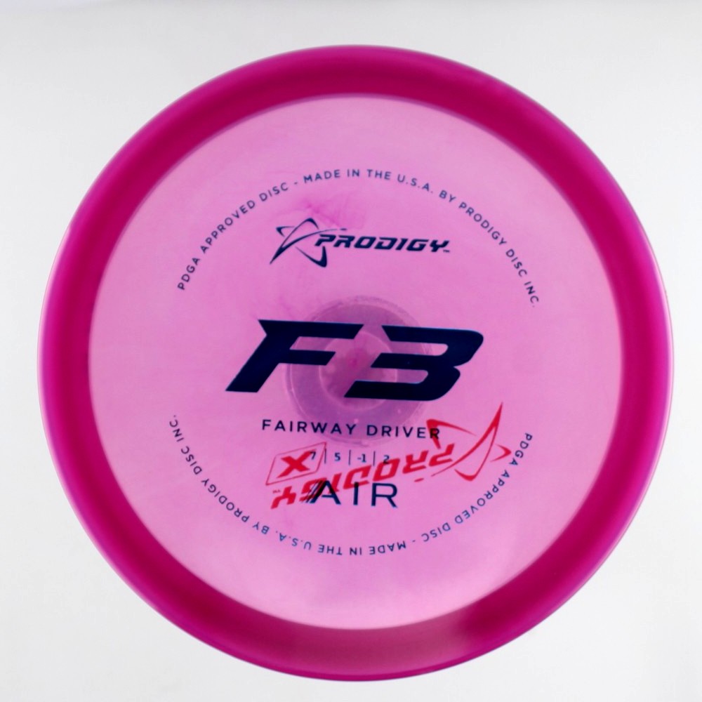 F3 - Seconds (Misprint) - Purple - 163.9 gm -  Disc ID: 537325