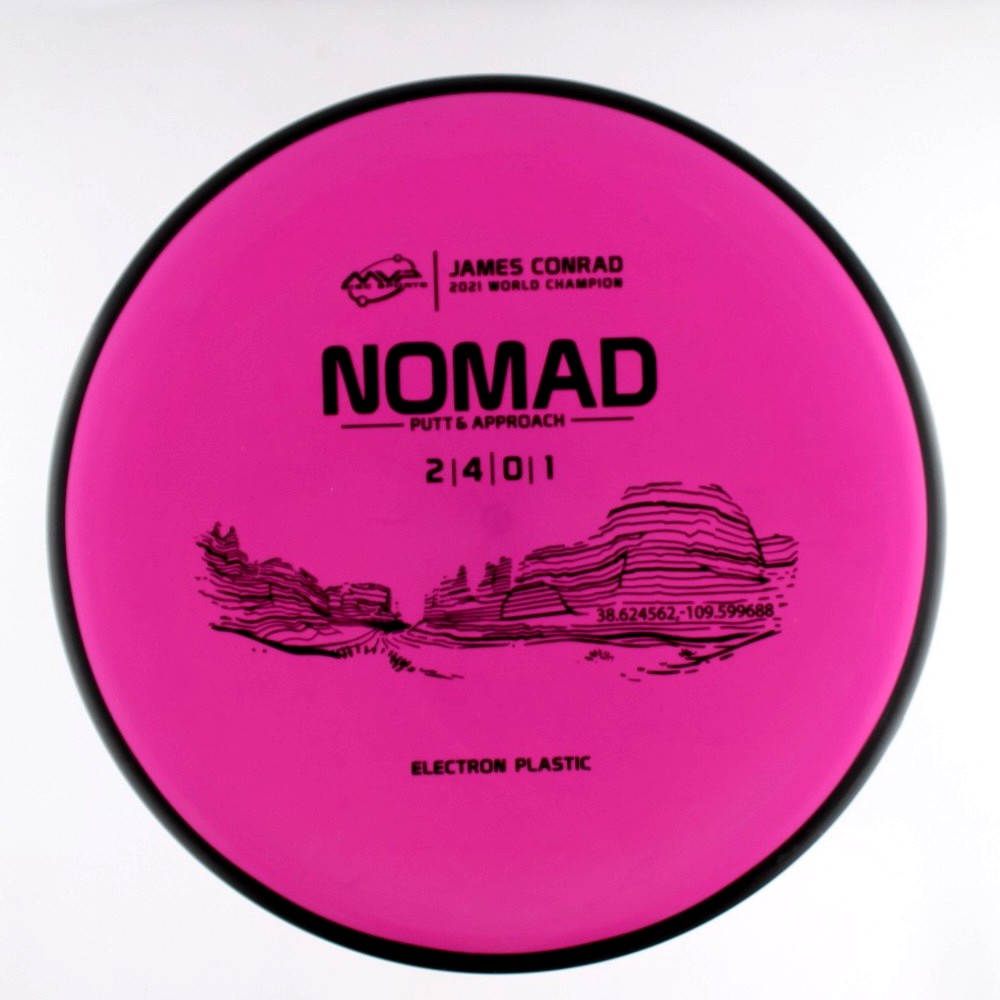 Nomad - James Conrad 2021 World Champion - Pink - 166.8 gm -  Disc ID: 540397