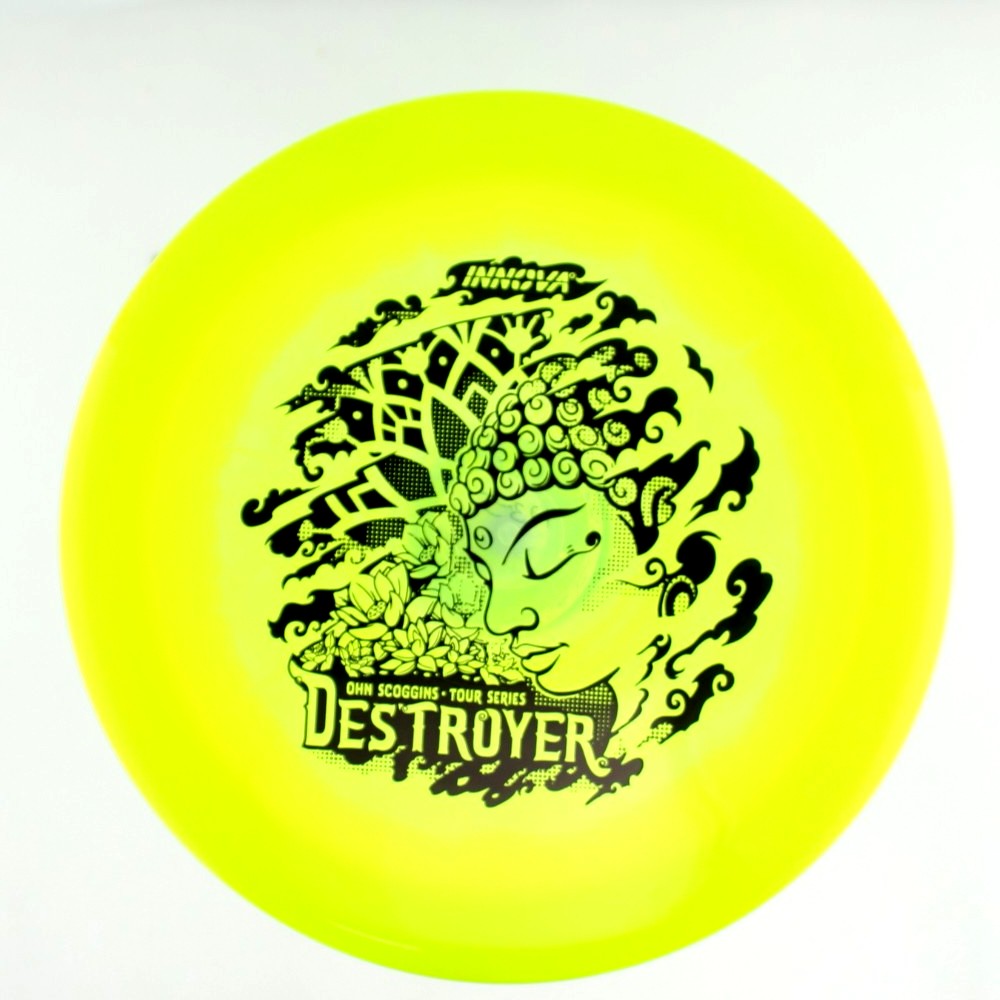 Destroyer - Ohn Scoggins Tour Series - Day Glo - 175.7 gm -  Disc ID: 541268