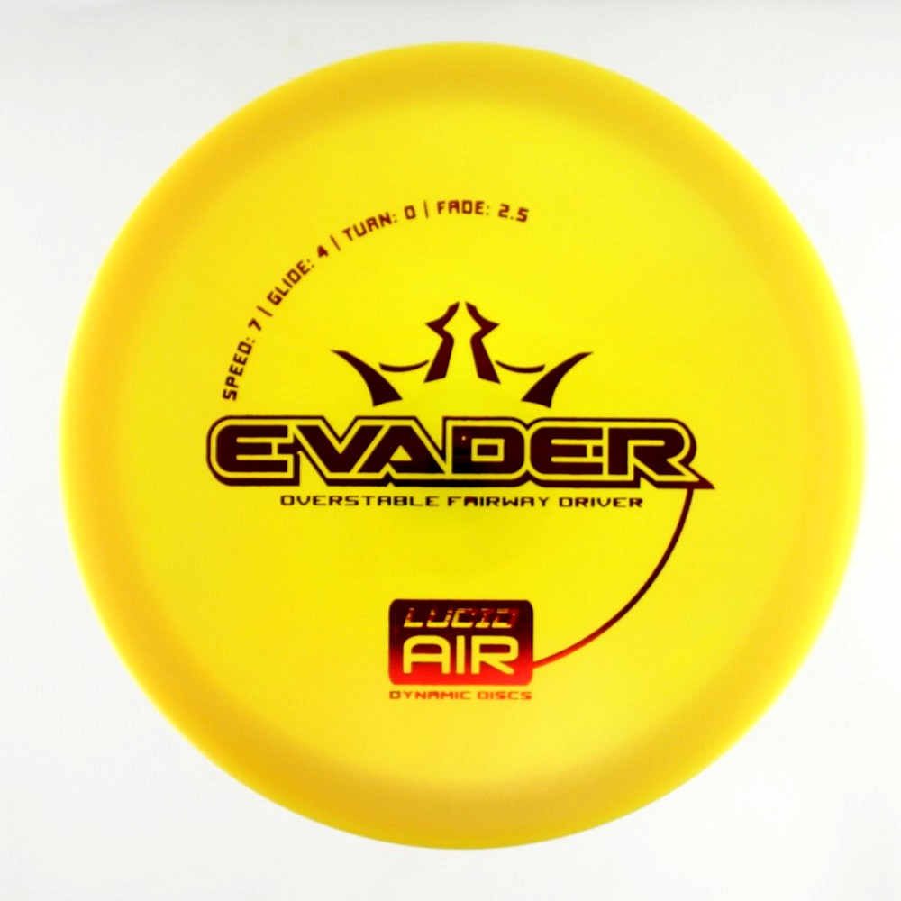Evader - Standard - Yellow - 157.8 gm -  Disc ID: 542925