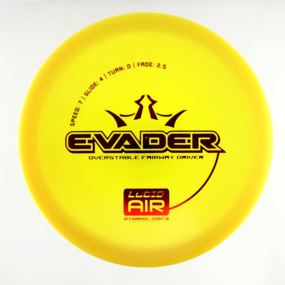Evader - Standard - Yellow - 158.1 gm -  Disc ID: 542926