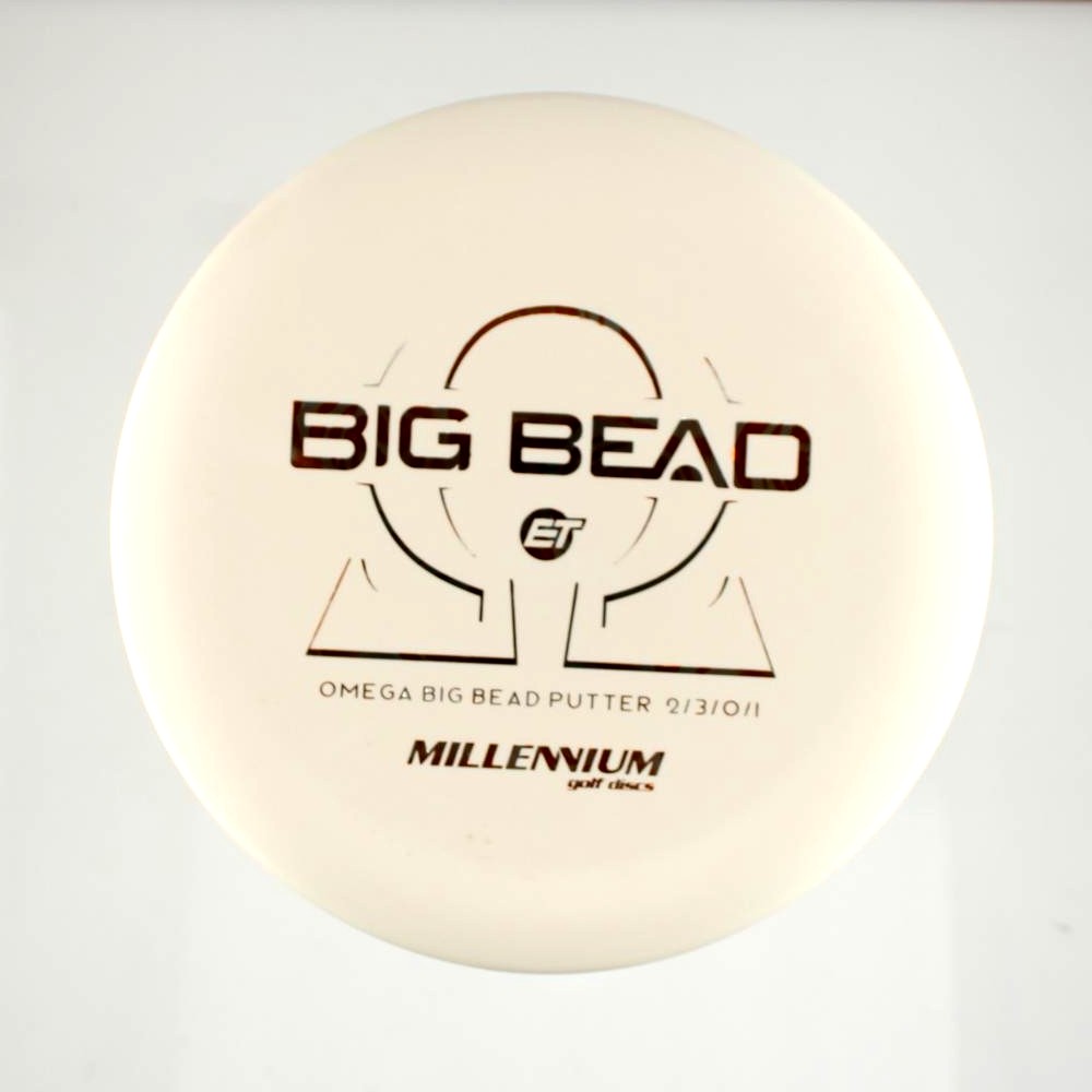 Omega AP Big Bead - Standard - White - 176.0 gm -  Disc ID: 543263