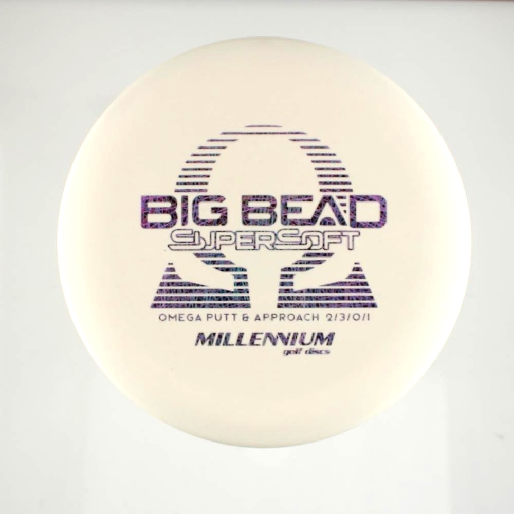 Omega Super Soft Big Bead - Standard - White - 169.8 gm -  Disc ID: 543270