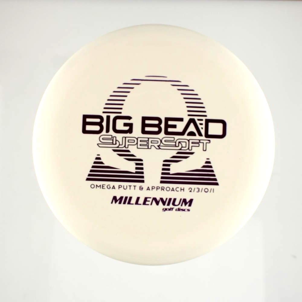Omega Super Soft Big Bead - Standard - White - 166.0 gm -  Disc ID: 543272