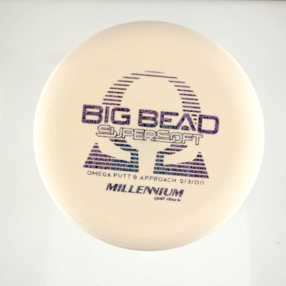 Omega Super Soft Big Bead - Standard - White - 176.6 gm -  Disc ID: 543274