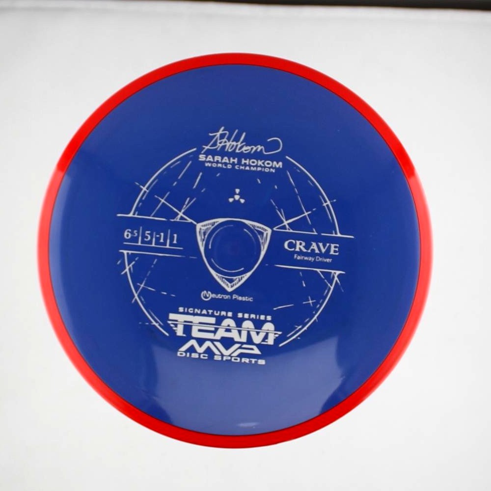 Crave - Sarah Hokom Team MVP Signature Series - Red Rim - 159.3 gm -  Disc ID: 545341