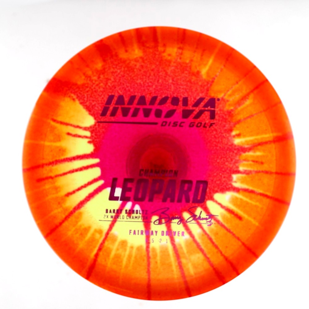 Leopard - Tie-Dye - Unique - 168.2 gm -  Disc ID: 548268