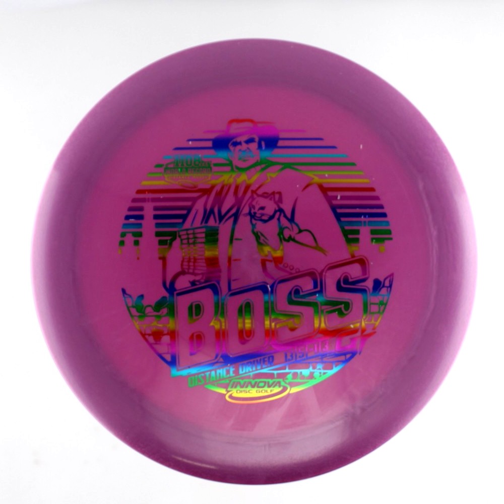 Boss - 1108 feet World Distance Record - Purple - 176.1 gm -  Disc ID: 549153