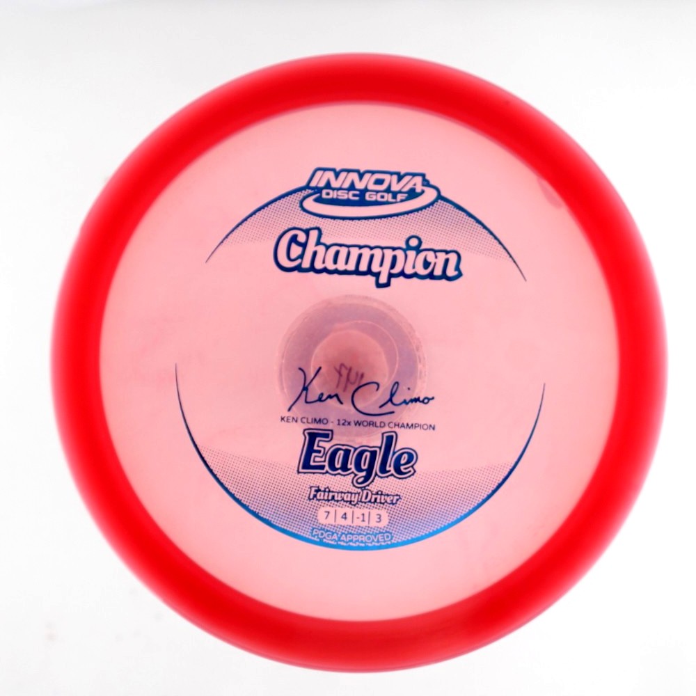 Eagle - 12x World Champion Ken Climo - Red - 148.5 gm -  Disc ID: 549548