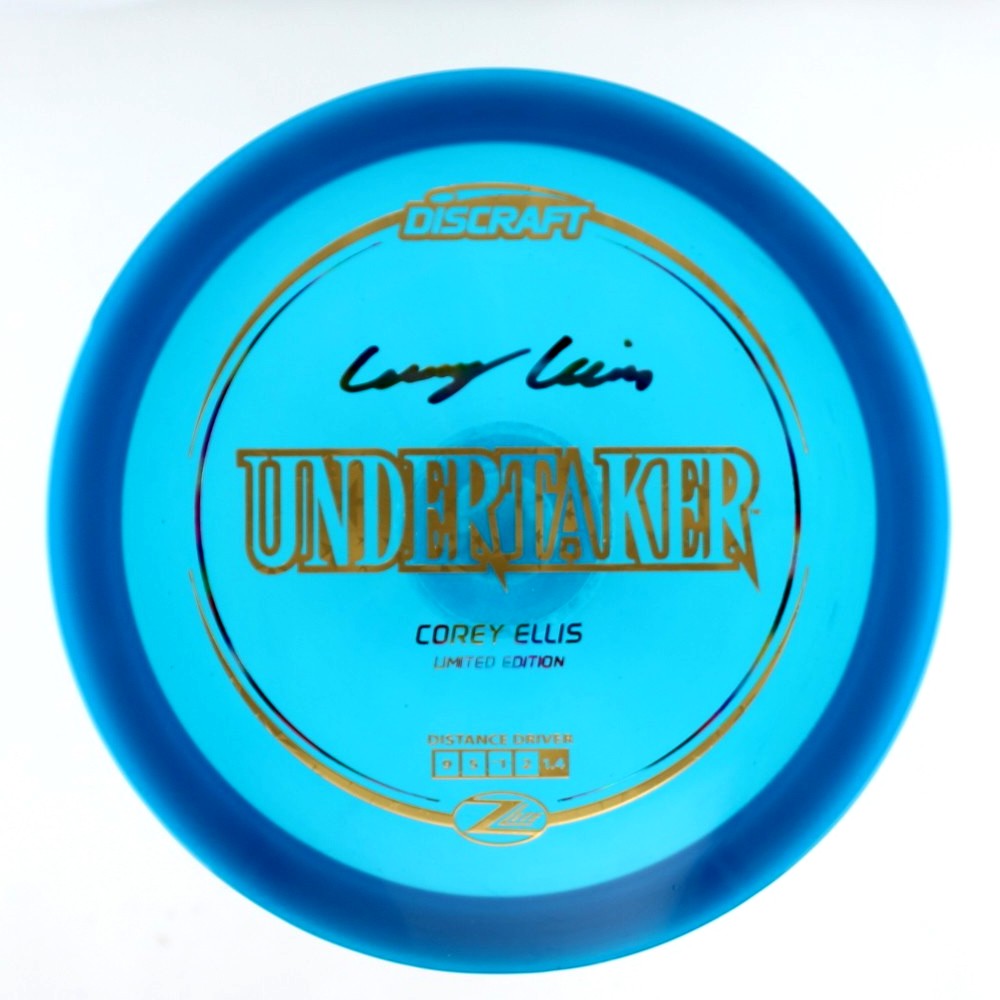 Undertaker - Corey Ellis - Blue - 164.5 gm -  Disc ID: 550472