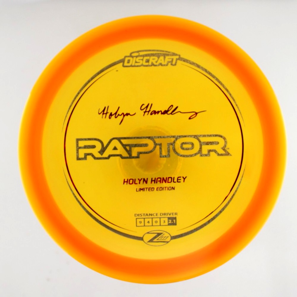 Raptor - Holyn Handley - Orange - 159.8 gm -  Disc ID: 550484