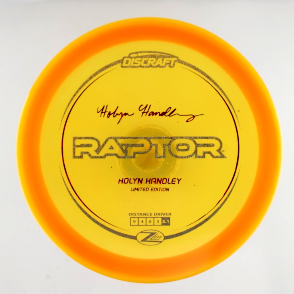 Raptor - Holyn Handley - Orange - 159.2 gm -  Disc ID: 550485