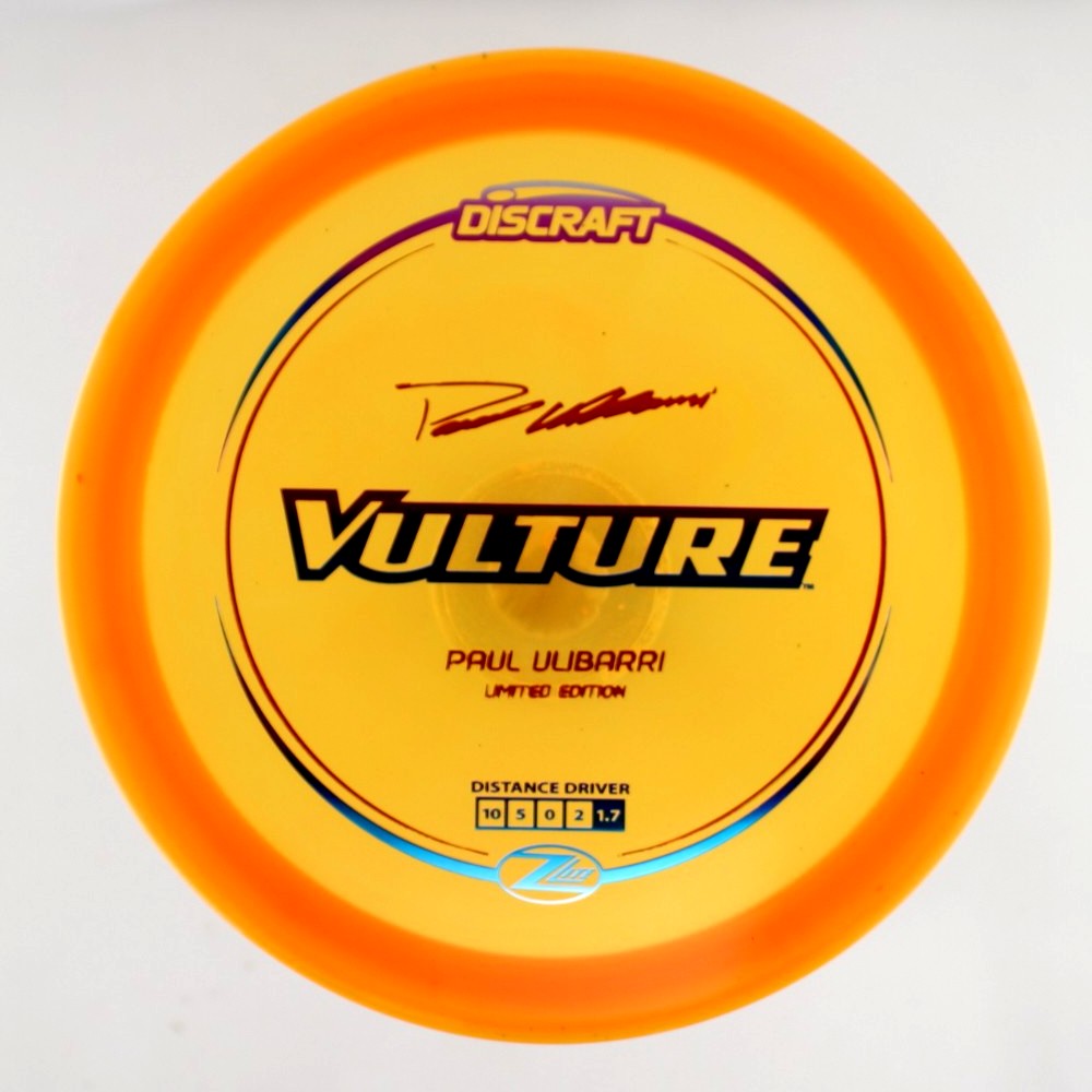 Vulture - Paul Ulibarri - Orange - 159.9 gm -  Disc ID: 550494