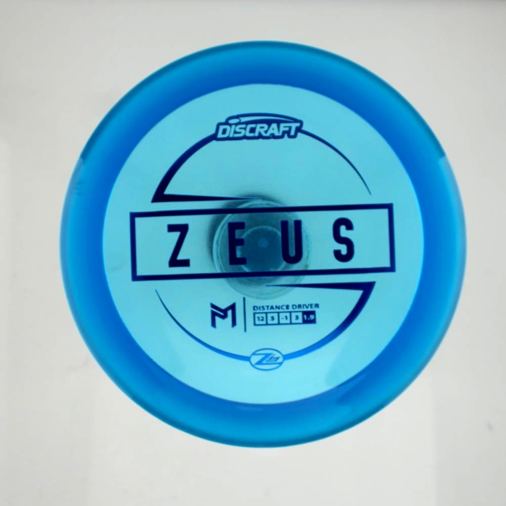 Zeus - PM Paul McBeth - Blue - 167.6 gm -  Disc ID: 550903