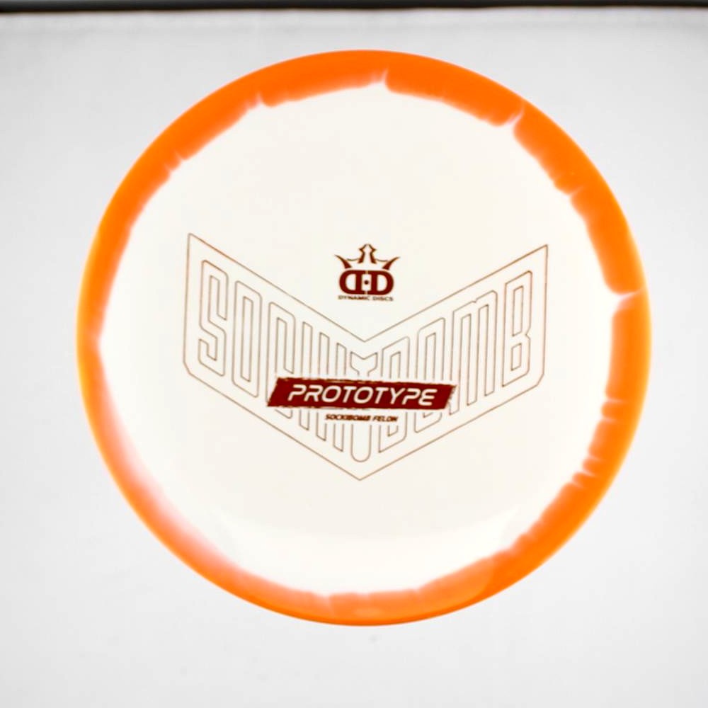 Sockibomb Felon - Prototype - Orange - 174.6 gm -  Disc ID: 551711