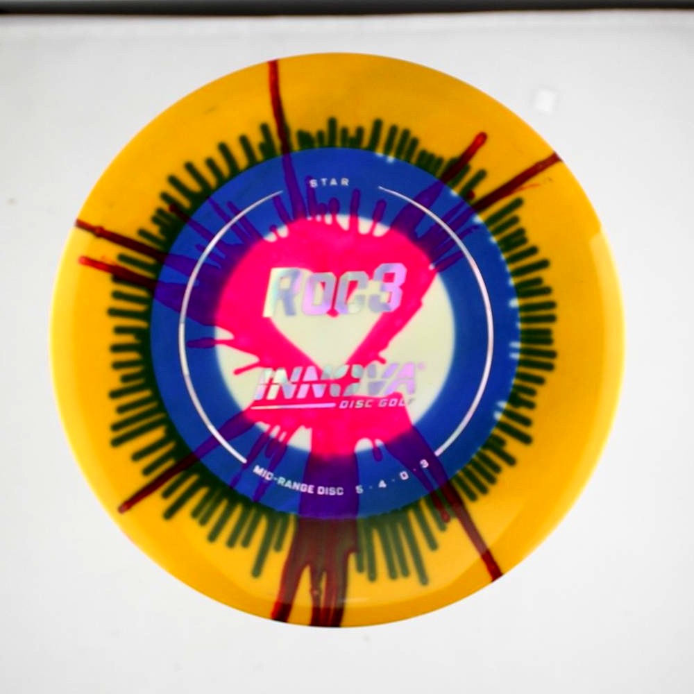 Roc3 - Tie-Dye - Unique - 178.8 gm -  Disc ID: 552608