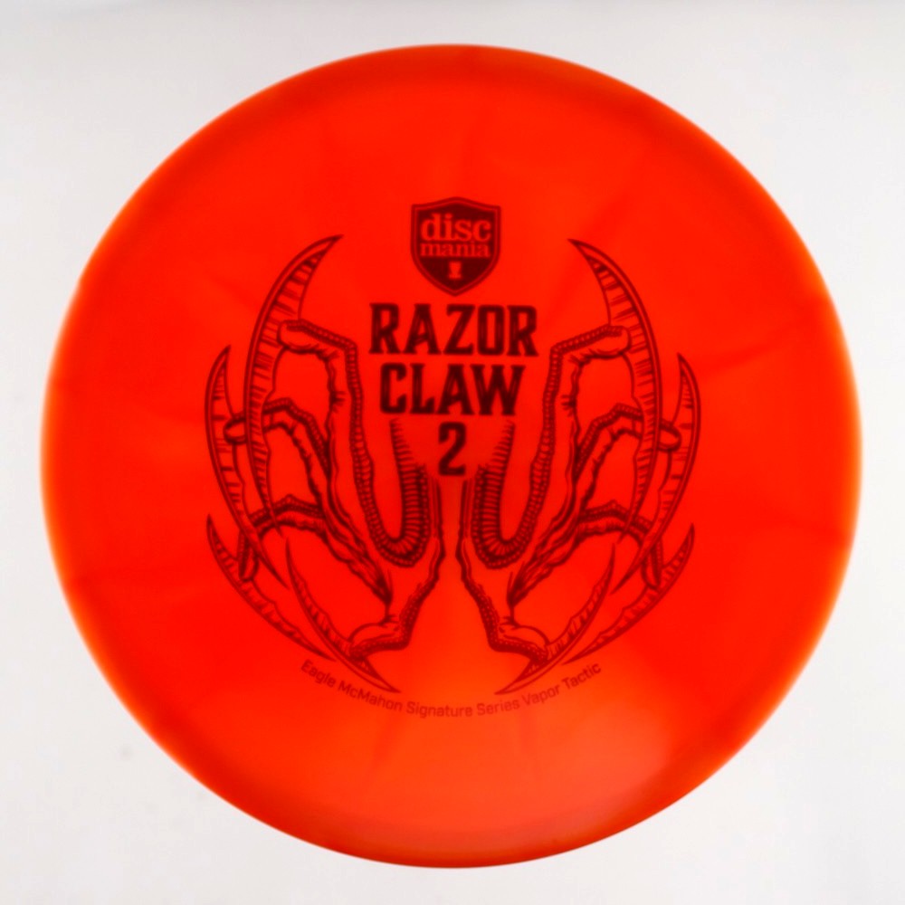 Tactic - Eagle McMahon Signature Razor Claw 2 - Orange - 175.7 gm -  Disc ID: 552942