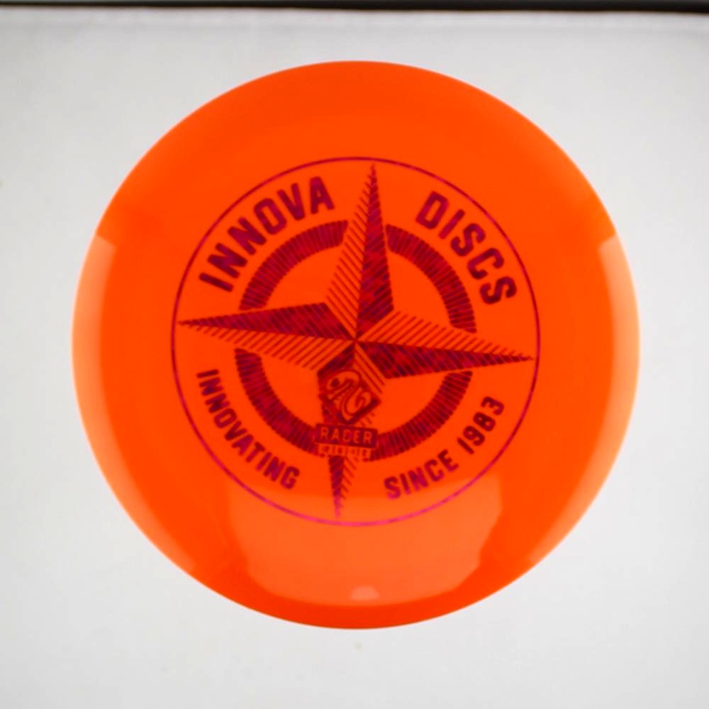 Racer - Lg. First Run Star Stamp - Orange - 175.9 gm -  Disc ID: 553727