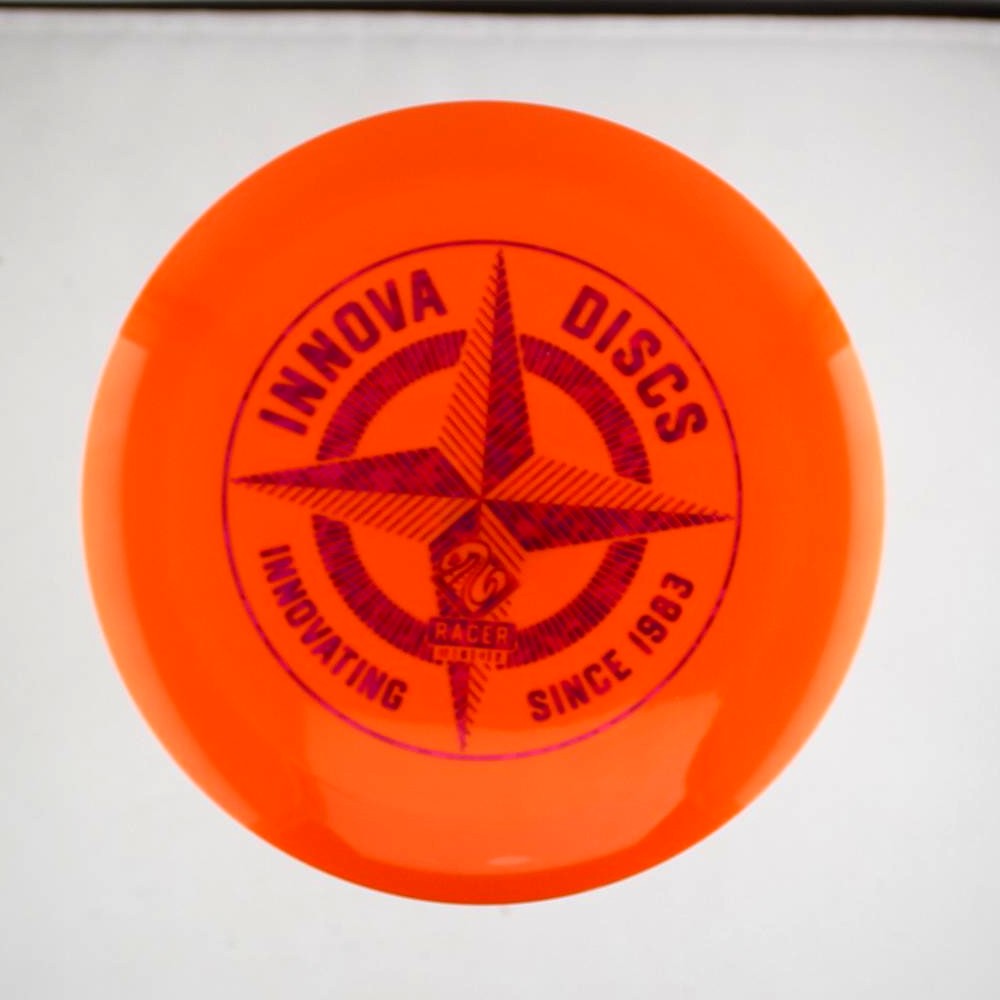 Racer - Lg. First Run Star Stamp - Orange - 175.4 gm -  Disc ID: 553728